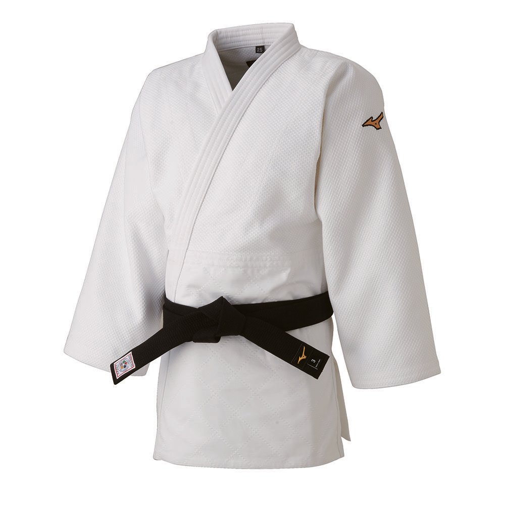 Damske Judogis Mizuno Yusho Best RB IJF Biele Vypredaj CERO45372